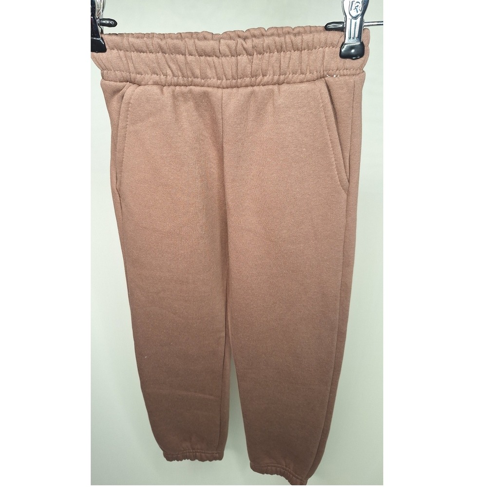 Zara Kids Brown Elastic Waist Jogger‎ Sweatpants Size 6-7 CM 122
